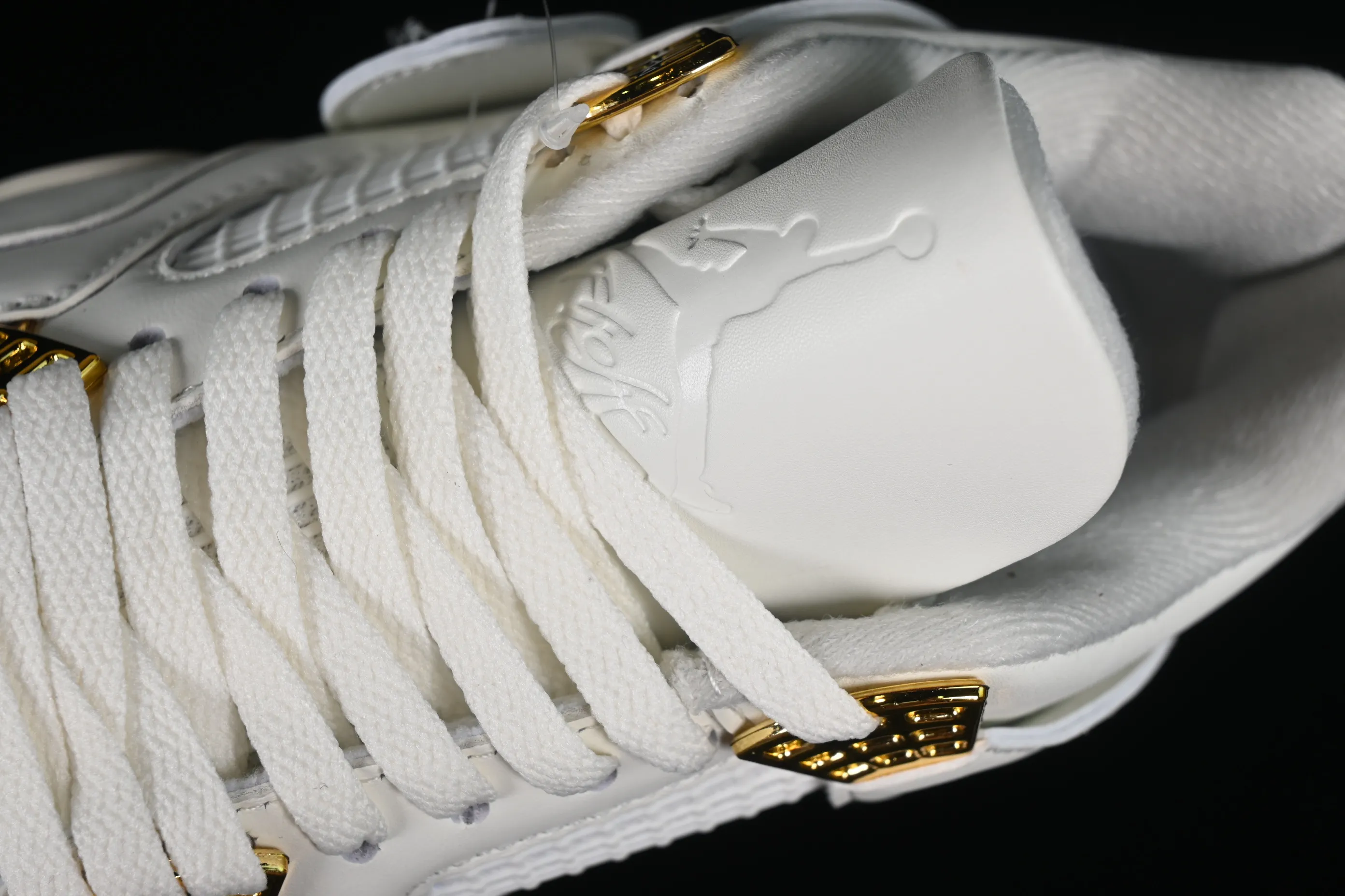 All categories Air Jordan Jordan series basketball shoes Air Jordan 4 Air Jordan 4 Retro "Metallic Gold" AJ4 Joe 4 meters white gold AQ9129-170